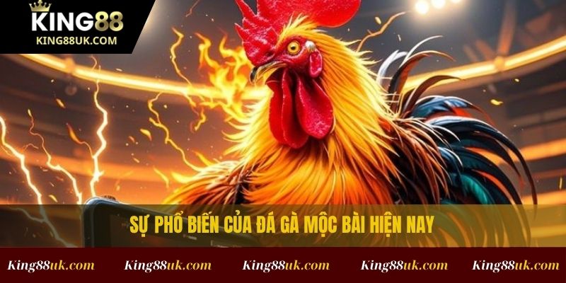 Trực Tiếp Đá Gà Mộc Bài – Trải Nghiệm Xem Live Đỉnh Cao Tại King88 2 Sự phổ biến của trực tiếp đá gà mộc bài hiện nay